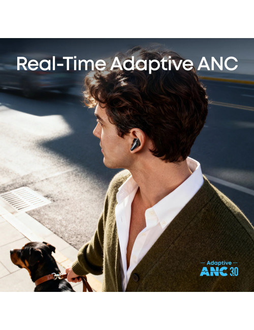 Anker Soundcore True Wireless Earphones | Liberty Buds | Bluetooth | Semi-in-ear | Microphone | Black | Noise canceling | Noise 