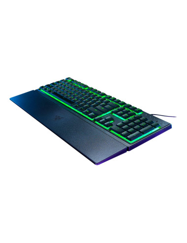 Razer | Gaming Keyboard | Ornata V3 X | Gaming keyboard | Wired | RGB LED light | US | Black | Numeric keypad | Silent Membrane