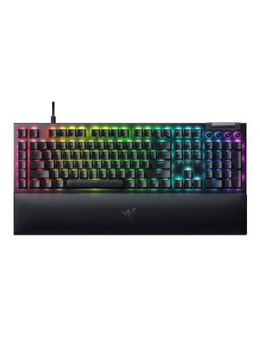 Razer | BlackWidow V4 | Mechanical Gaming keyboard | Wired | RGB LED light | US | Black | Yellow Switches