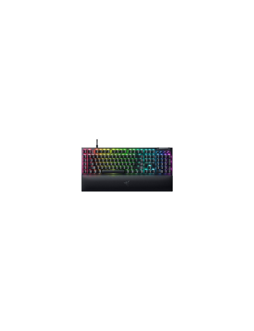 Razer | BlackWidow V4 | Mechanical Gaming keyboard | Wired | RGB LED light | US | Black | Yellow Switches