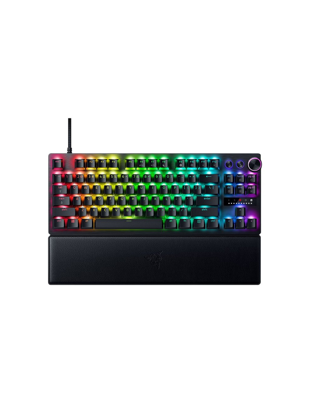 Razer | Huntsman V3 Pro Tenkeyless | Gaming Keyboard | Wired | US | Black | Analog Optical