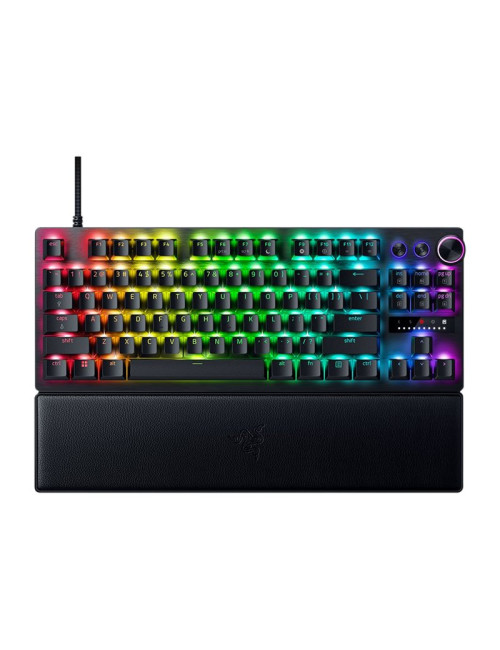 Razer | Huntsman V3 Pro Tenkeyless | Gaming Keyboard | Wired | US | Black | Analog Optical