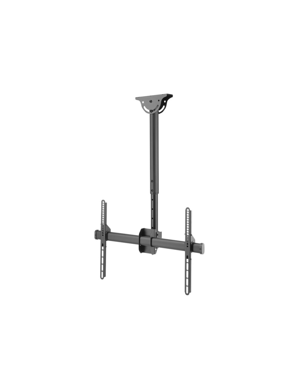 DIGITUS Universal TV Ceiling Mount with Telescopic Height-Adjustment