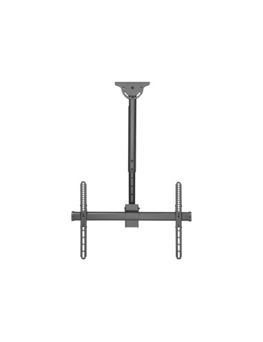 DIGITUS Universal TV Ceiling Mount with Telescopic Height-Adjustment