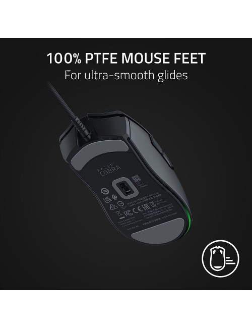 Razer | Gaming Mouse | Cobra | Gaming Mouse | Wired | Optical | Black | Yes