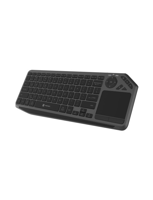 Natec Turbot 2 | Keyboard | Wireless | US | Bluetooth | Black/Gray