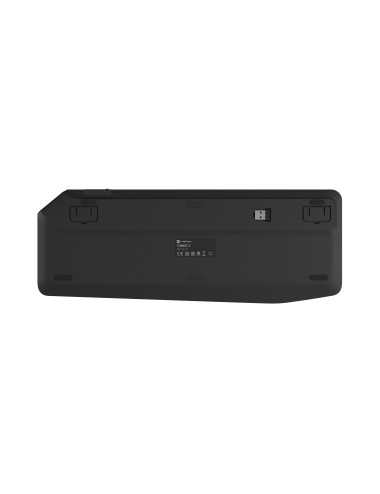Natec Turbot 2 | Keyboard | Wireless | US | Bluetooth | Black/Gray