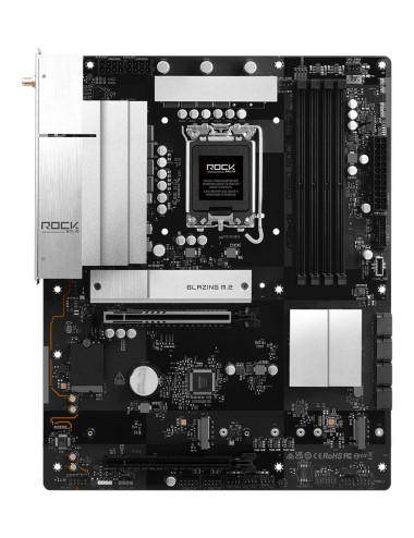 Mainboard|ASROCK|B860 Rock WiFi 7|Intel B860|LGA 1851 (Socket V1)|ATX|RAM DDR5-SDRAM|4xSlots|Wi-Fi Yes|Bluetooth Yes|3xNumber of