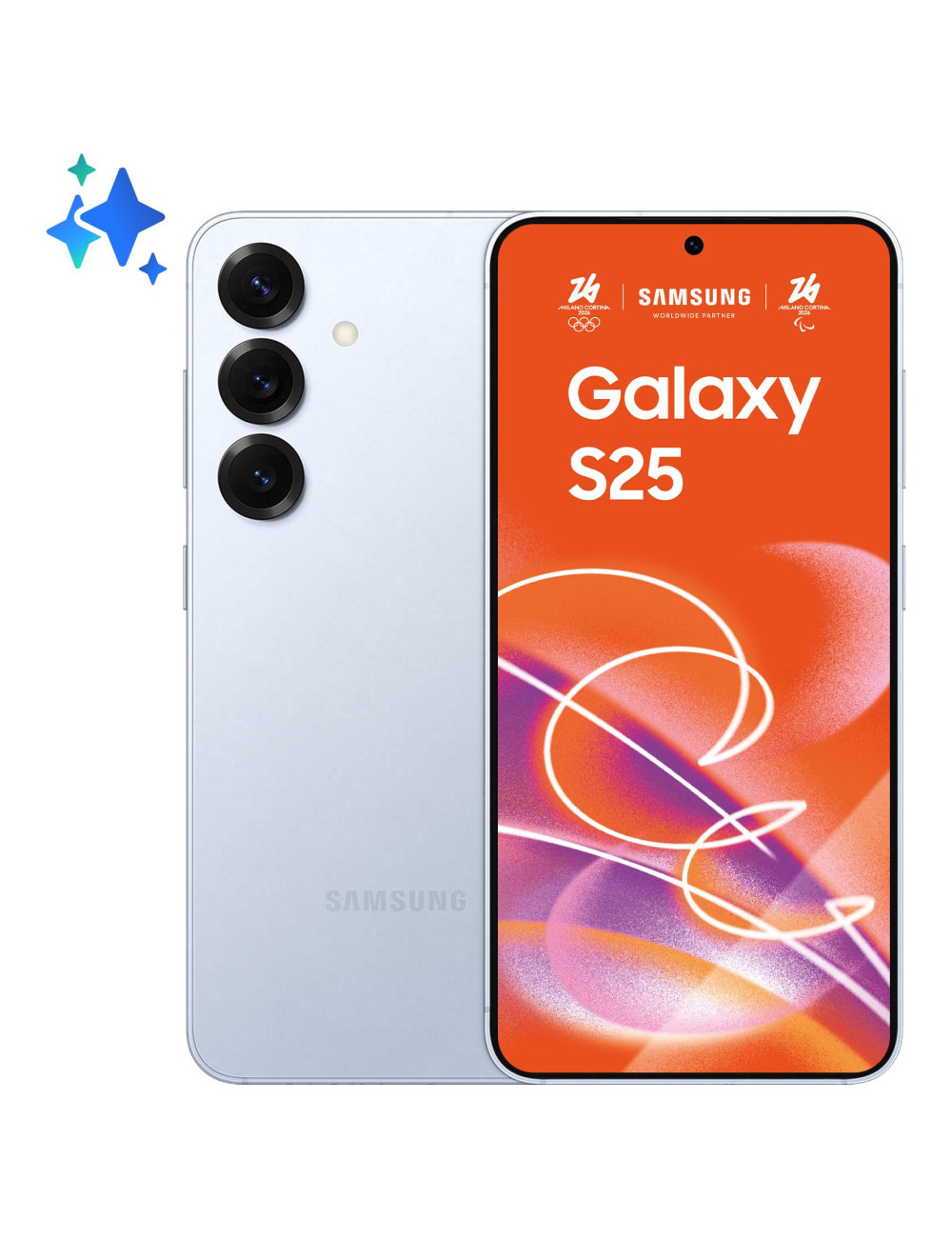 MOBILE PHONE GALAXY S25/256GB ICYBLUE SM-S931B SAMSUNG