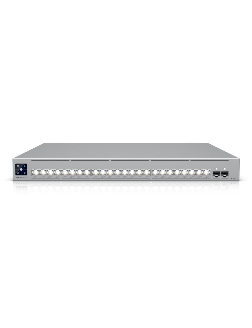 Switch|UBIQUITI|Pro XG 24 PoE|Switch type Managed|Switch layer L2/L3|Rack mounting Yes|Stackable Yes|Form factor 1U|24xRJ-45 por