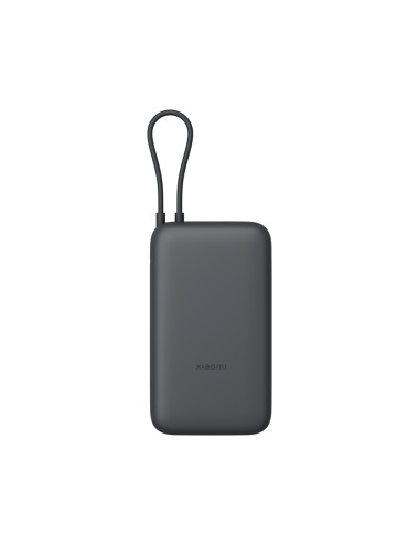 Xiaomi Power Bank 20000mAh (Integrated Cable) | 20000 mAh | Dark Gray