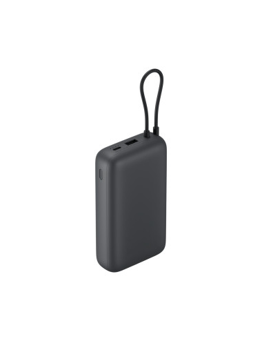 Xiaomi Power Bank 20000mAh (Integrated Cable) | 20000 mAh | Dark Gray