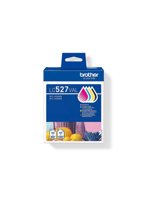 Brother LC527VAL Inkjet Cartridge Value Pack C/M/Y/K | Brother