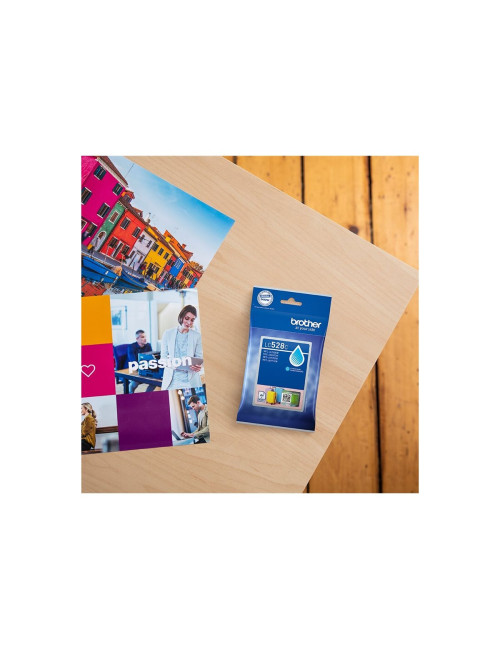 Brother LC528C Cyan High Yield Inkjet Cartridge | Brother