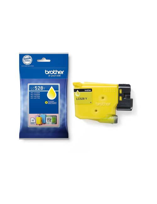 Brother LC528Y Yellow High Yield Inkjet Cartridge | Brother