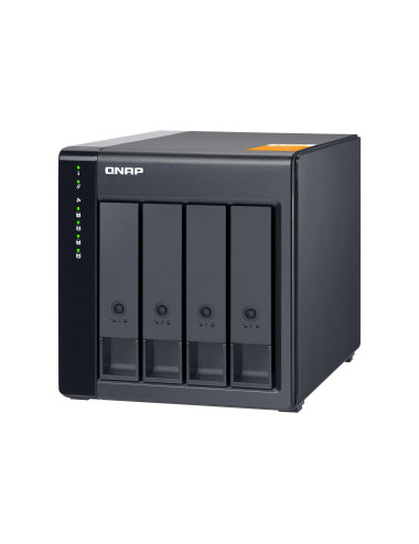 QNAP High-performance Desktop SATA 6Gbps JBOD Storage Enclosure | TL-D400S | Black