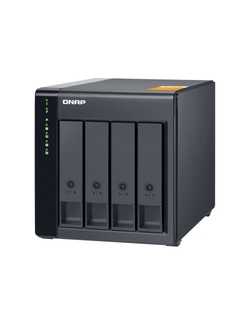 QNAP High-performance Desktop SATA 6Gbps JBOD Storage Enclosure | TL-D400S | Black