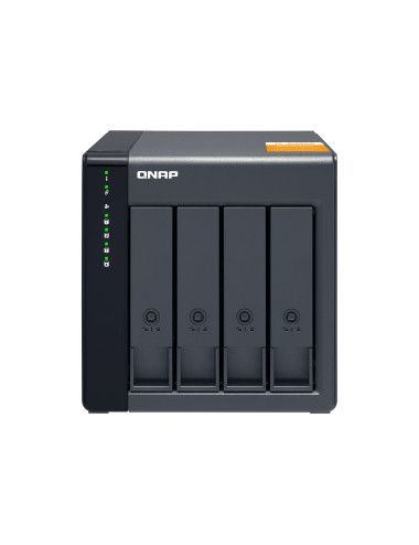 QNAP High-performance Desktop SATA 6Gbps JBOD Storage Enclosure | TL-D400S | Black