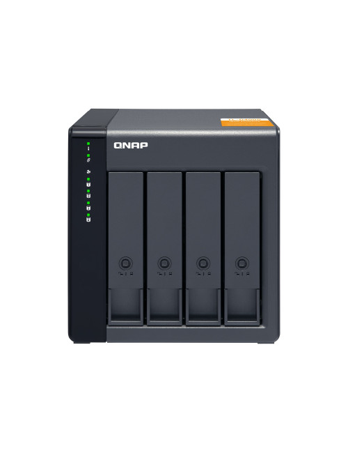 QNAP High-performance Desktop SATA 6Gbps JBOD Storage Enclosure | TL-D400S | Black