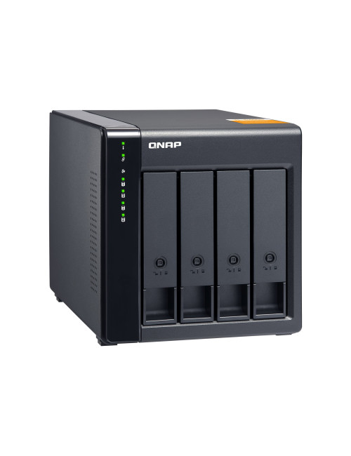 QNAP High-performance Desktop SATA 6Gbps JBOD Storage Enclosure | TL-D400S | Black