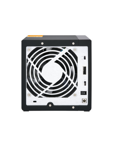 QNAP High-performance Desktop SATA 6Gbps JBOD Storage Enclosure | TL-D400S | Black