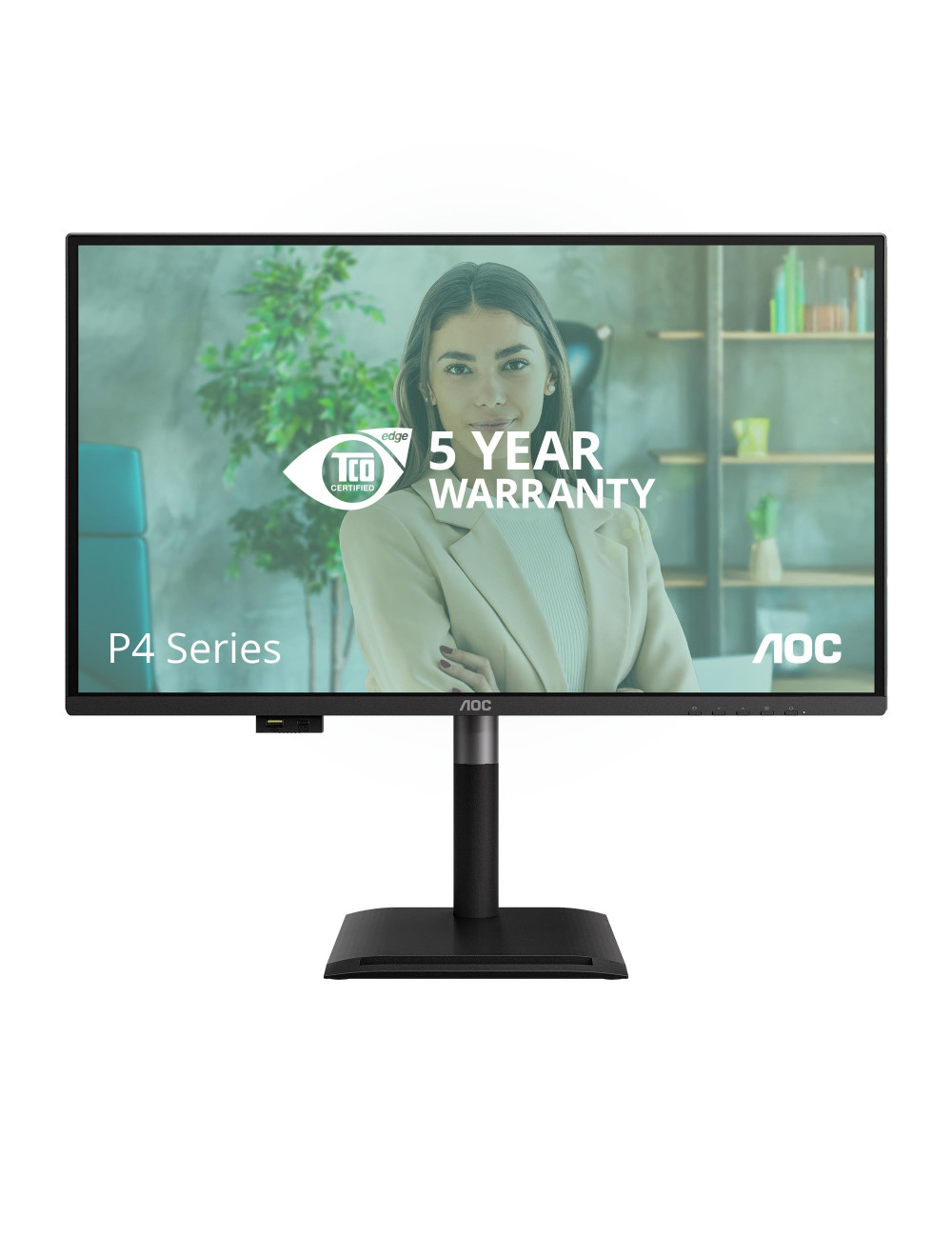 LCD Monitor|AOC|27 "|2560 x 1440 pixels|Wide Quad HD|Native aspect ratio 16:9|Flat|Q27P4U