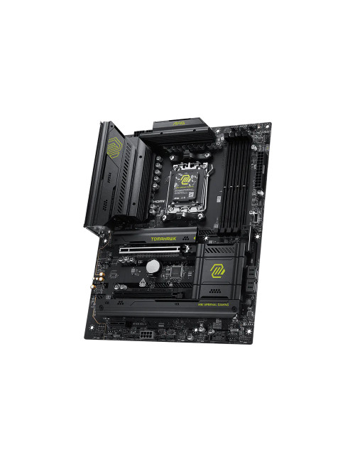 MSI MAG B850 TOMAHAWK WIFI | Processor family AMD | Processor socket AM5 | DDR5 | Supported hard disk drive interfaces SATA, M.2