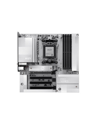 MSI PRO B850M-A WIFI PZ | Processor family AMD | Processor socket AM5 | DDR5 | Supported hard disk drive interfaces SATA, M.2 | 