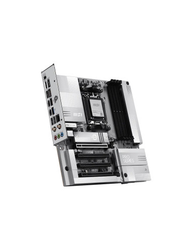 MSI PRO B850M-A WIFI PZ | Processor family AMD | Processor socket AM5 | DDR5 | Supported hard disk drive interfaces SATA, M.2 | 