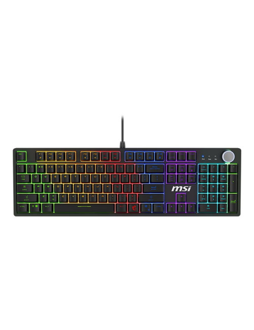 MSI FORGE GK320 RED US | Gaming keyboard | Wired | US | Mechanical RED Switches