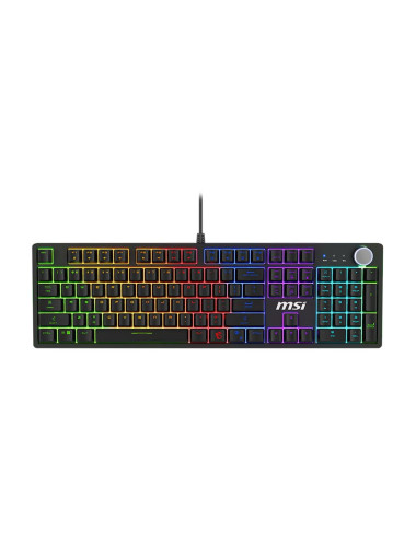 MSI FORGE GK320 RED US | Gaming keyboard | Wired | US | Mechanical RED Switches