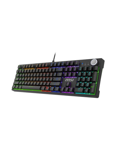 MSI FORGE GK320 RED US | Gaming keyboard | Wired | US | Mechanical RED Switches