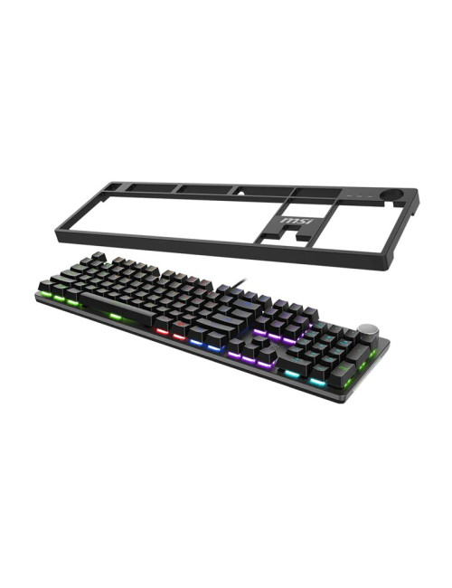 MSI FORGE GK320 RED US | Gaming keyboard | Wired | US | Mechanical RED Switches