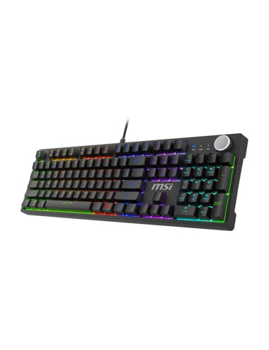 MSI FORGE GK320 RED US | Gaming keyboard | Wired | US | Mechanical RED Switches