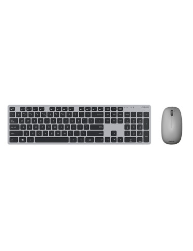 Asus | W5000 | Keyboard and Mouse Set | Wireless | Mouse included | EN | Grey | 460 g
