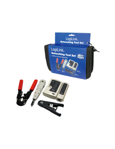 Logilink | Networking Tool Set with Bag, 4 parts