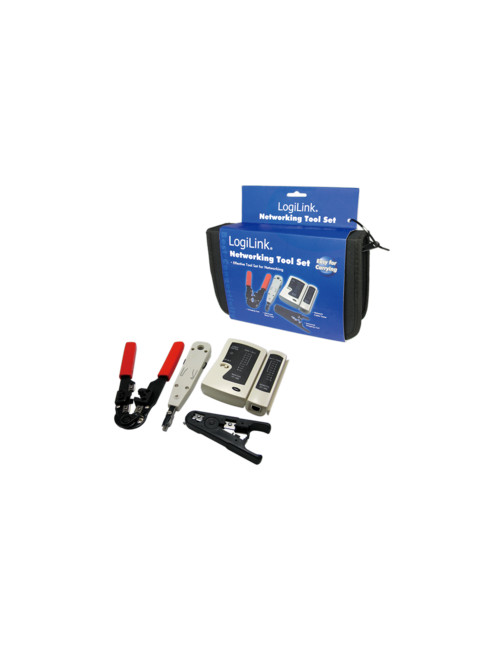 Logilink | Networking Tool Set with Bag, 4 parts