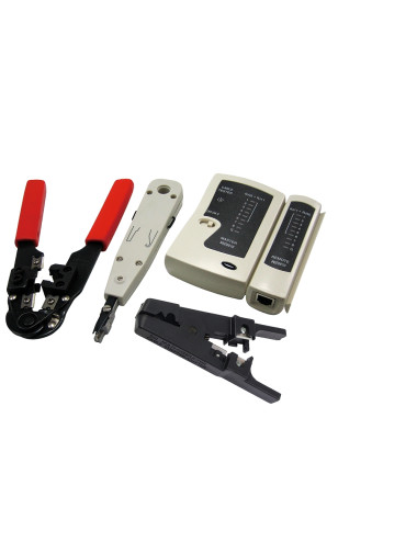 Logilink | Networking Tool Set with Bag, 4 parts