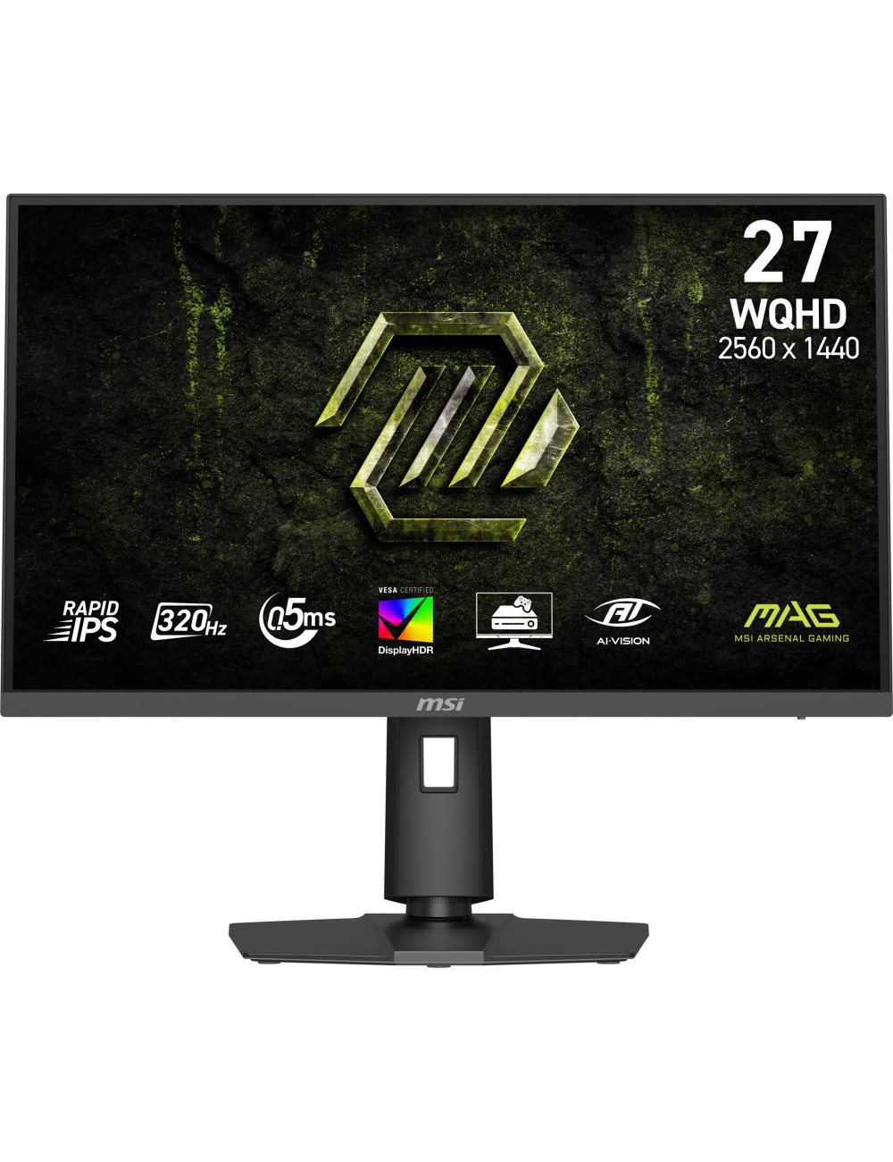 LCD Monitor|MSI|27 "|2560 x 1440 pixels|Wide Quad HD|Native aspect ratio 16:9|LCD|Flat|MAG274QPFX32