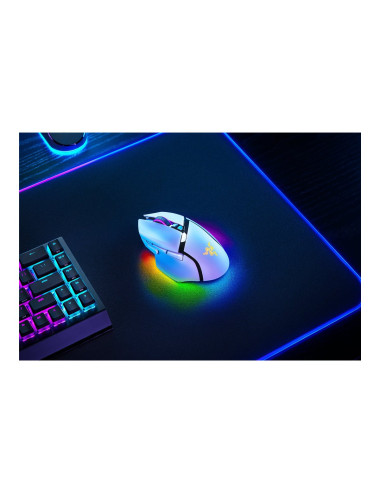 Razer | Gaming Mouse | Basilisk V3 Pro 35K | Optical mouse | Wireless | White | Yes