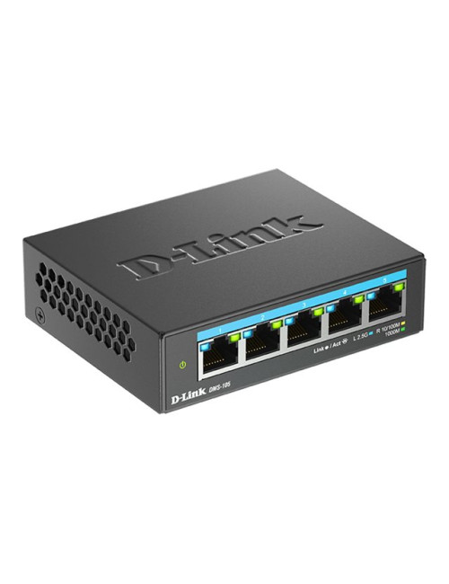 D-LINK DMS-105/E 5-Port 2.5G Multi-Gigabit Desktop Switch | D-Link