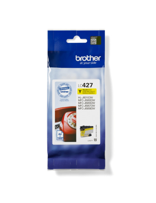 Brother LC427Y | Ink Cartridge | Yellow
