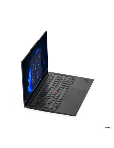 Lenovo ThinkPad E14 G7 AMD | Black | 14 " | IPS | WUXGA | 1920 x 1200 pixels | Anti-glare | AMD Ryzen 7 | 250 | 16 GB | SODIMM D