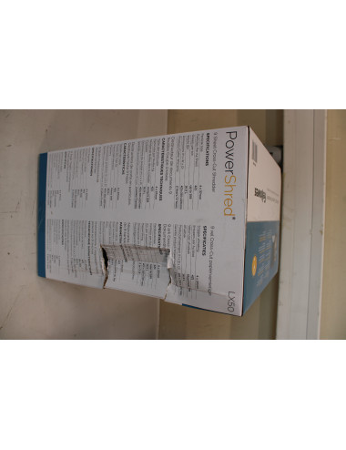SALE OUT. Powershred | LX50 | Black | 17 L | Credit cards shredding | DAMAGED PACKAGING | Paper handling standard/output 9 sheet