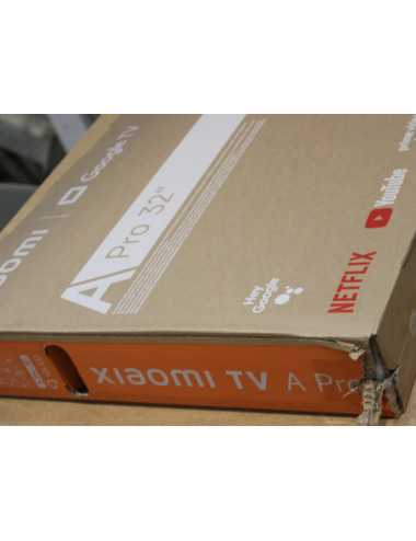 SALE OUT. Xiaomi QLED TV A Pro 2026 | 32" | Smart TV | Google TV | HD | Dark Gray | DAMAGED PACKAGING