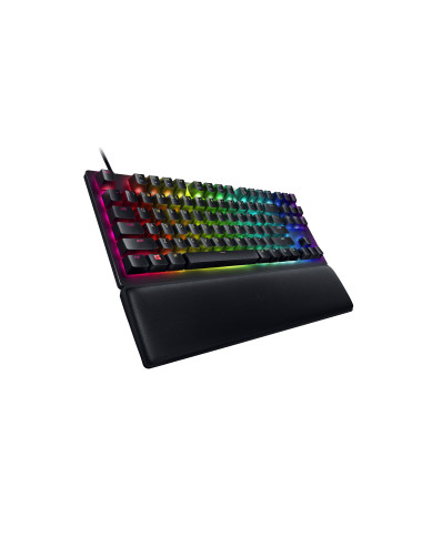 Razer | Huntsman V2 Tenkeyless | Gaming keyboard | Wired | Optical Gaming Keyboard | RGB LED light | US | Clicky Purple Switch