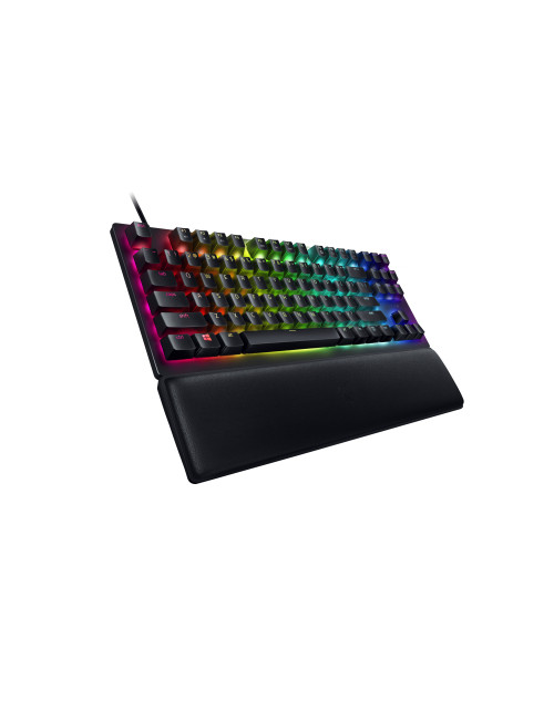 Razer | Huntsman V2 Tenkeyless | Gaming keyboard | Wired | Optical Gaming Keyboard | RGB LED light | US | Clicky Purple Switch