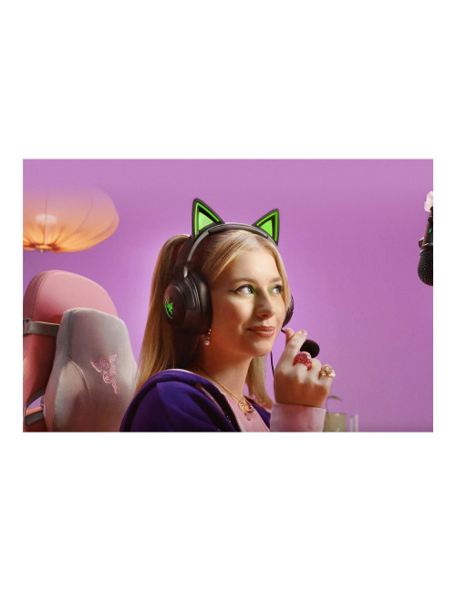 Razer | Headset | Kraken Kitty V2 | Yes | Wired | On-Ear | USB Type A | Black