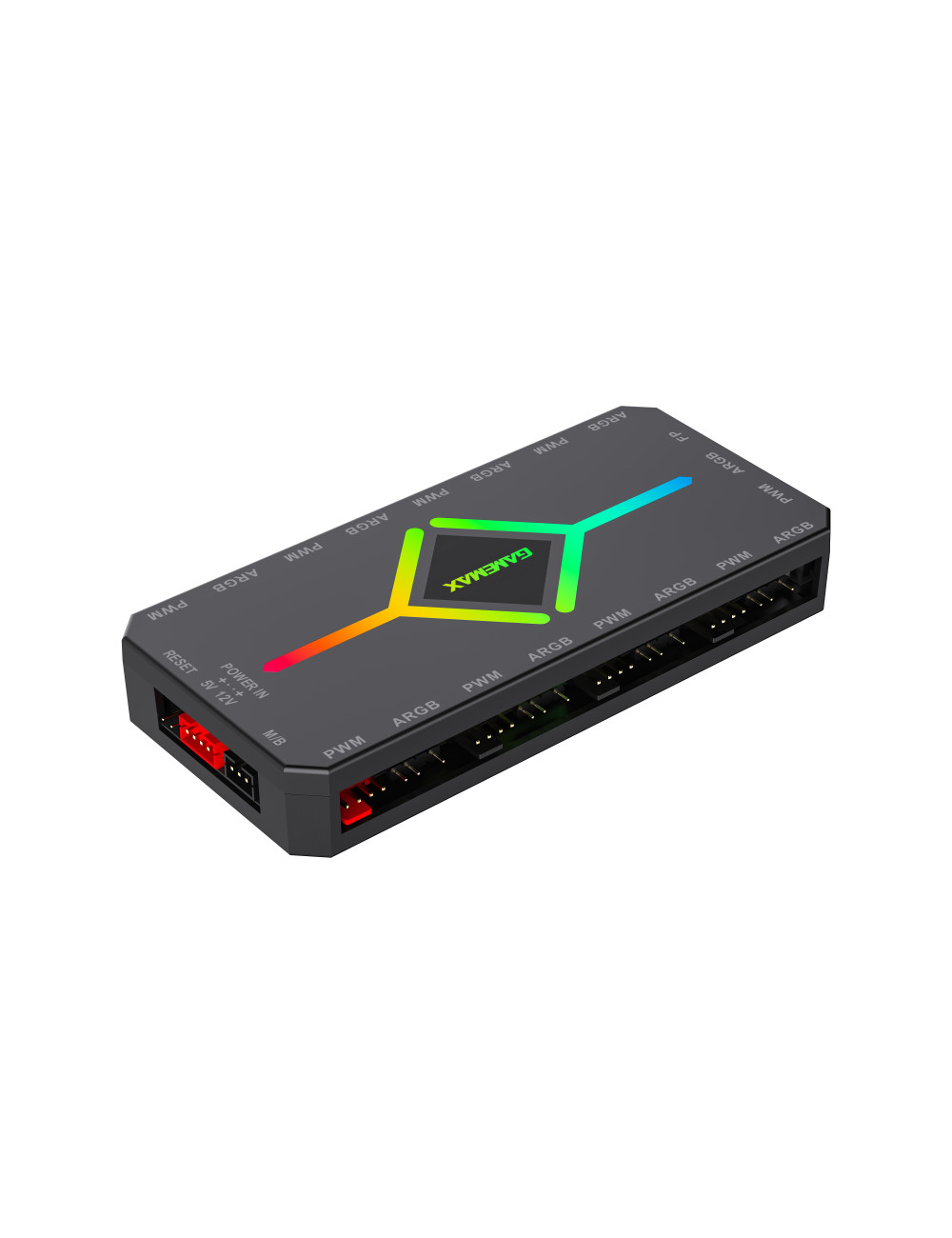 Gamemax | V4.0 ARGB PWM HUB BK | Hub for Gaming Chassis