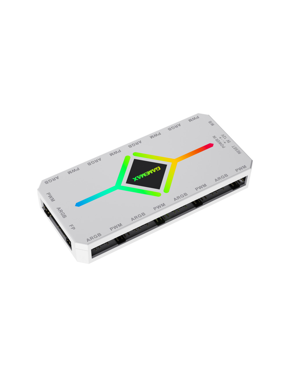 Gamemax | V4.0 ARGB PWM HUB WT | Hub for Gaming Chassis